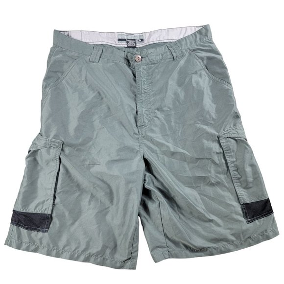 Gotcha Mens 36 Gray Hybrid Shorts Casual Athletic Outdoors Swimming Lightweight - Picture 1 of 9